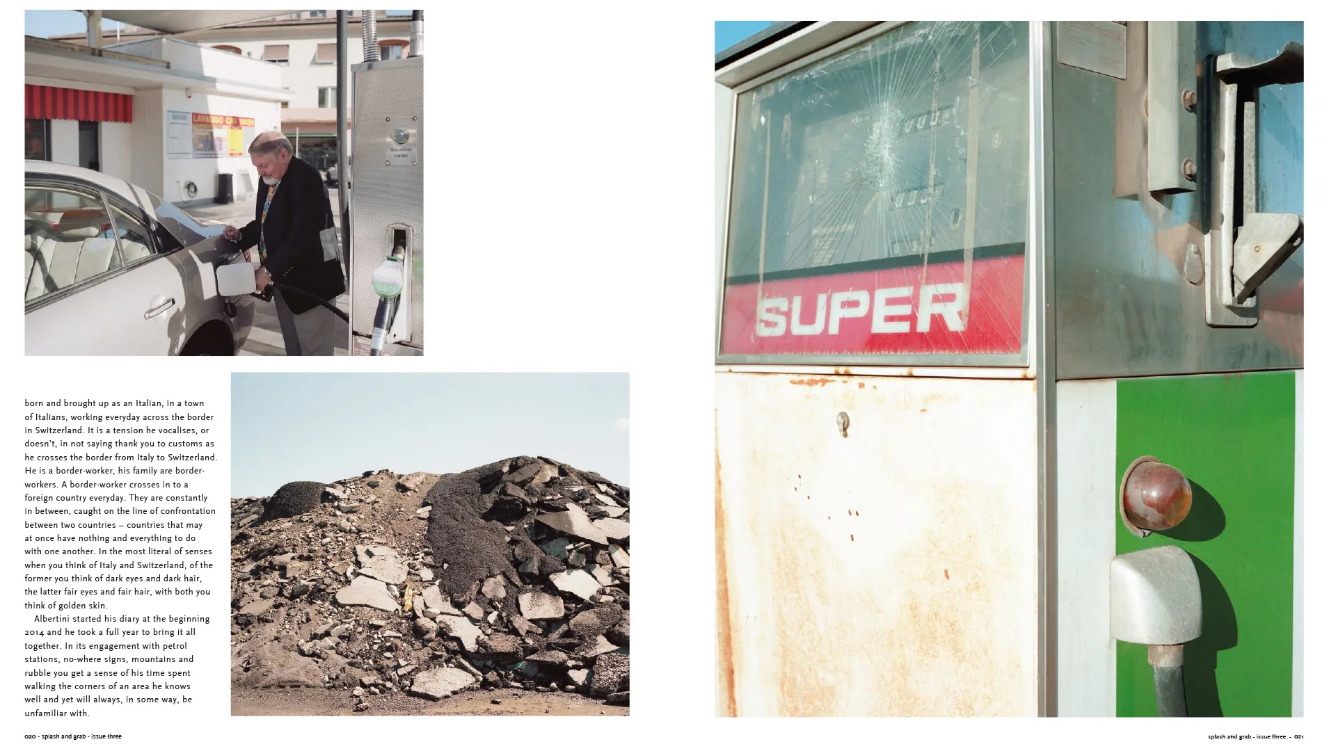 Fabrizio Albertini – Diary of an Italian Borderworker – Splash & Grab Magazine