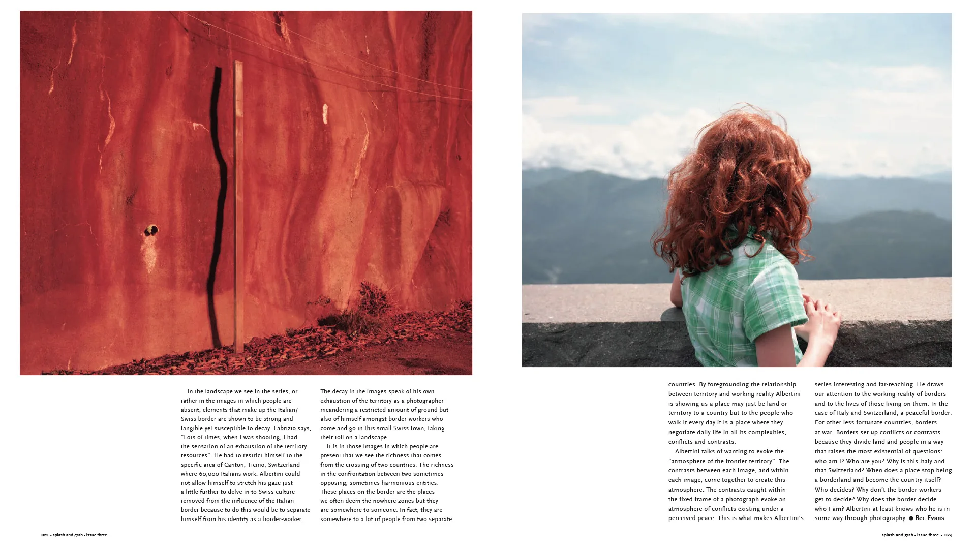 Fabrizio Albertini – Diary of an Italian Borderworker – Splash & Grab Magazine